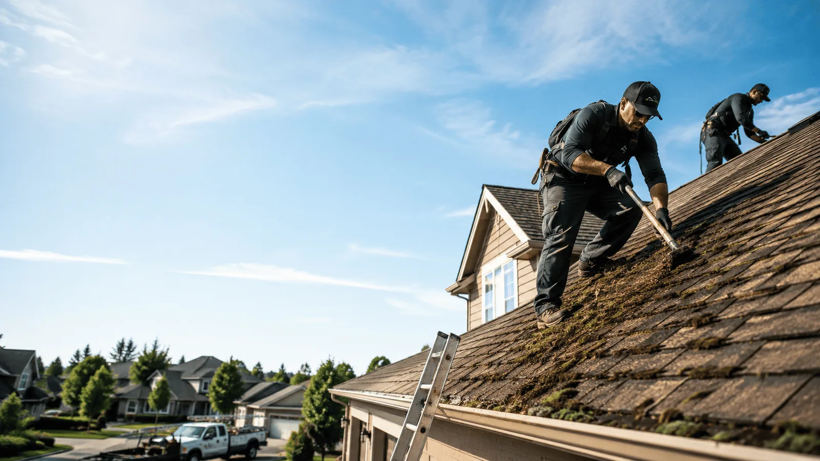 Roof Moss Removal in Potwin, KS near me